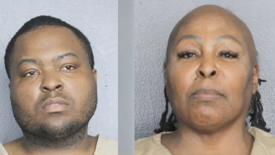 Sean Kingston and his mother