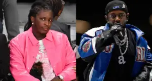 Young Thug and Kendrick Lamar