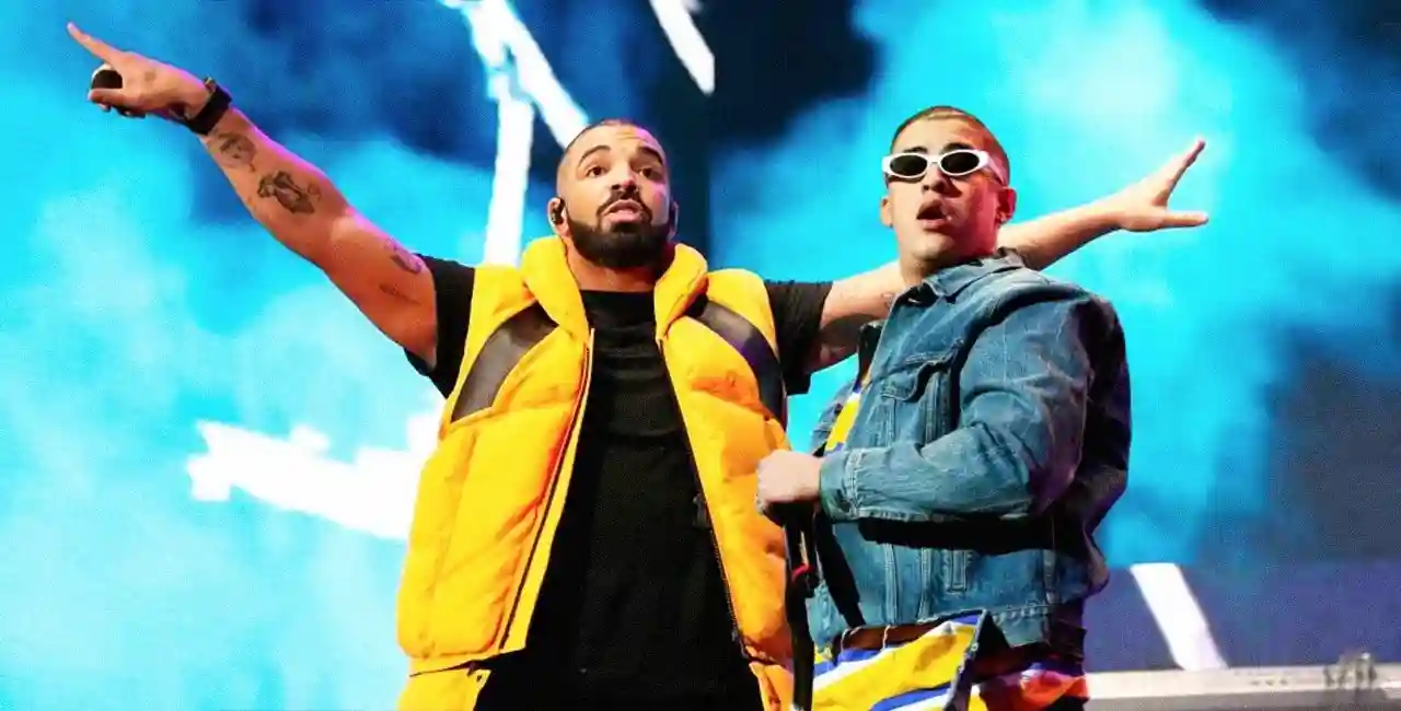 Bad Bunny and Drake 