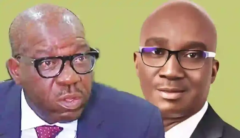 Godwin Obaseki and Monday Okpebholo