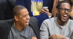 Jay-Z and Kendrick Lamar