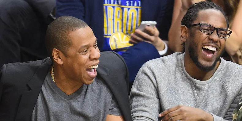 Jay-Z and Kendrick Lamar