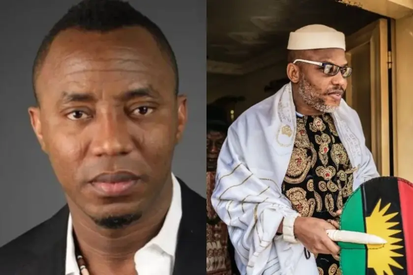 Omoyele Sowore and Nnamdi Kanu