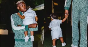 Osimhen and his daughter