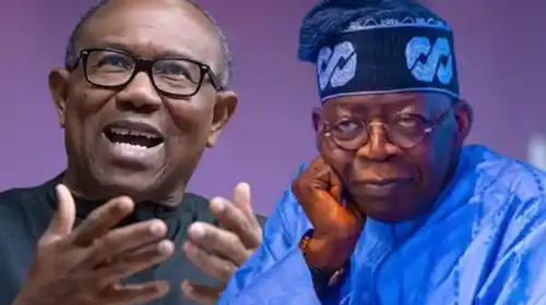 Peter Obi and Bola Tinubu