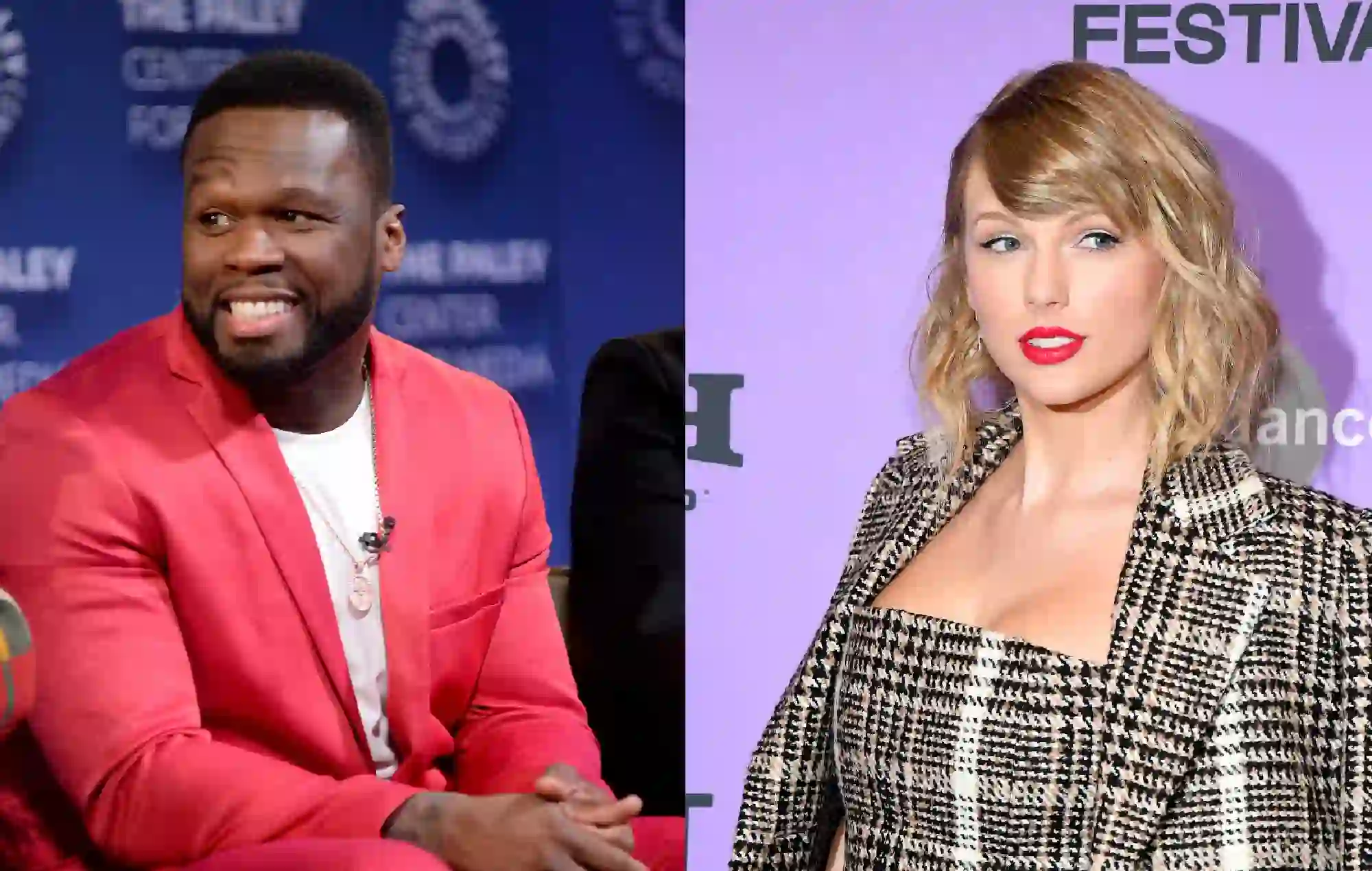 Taylor Swift and 50 Cent