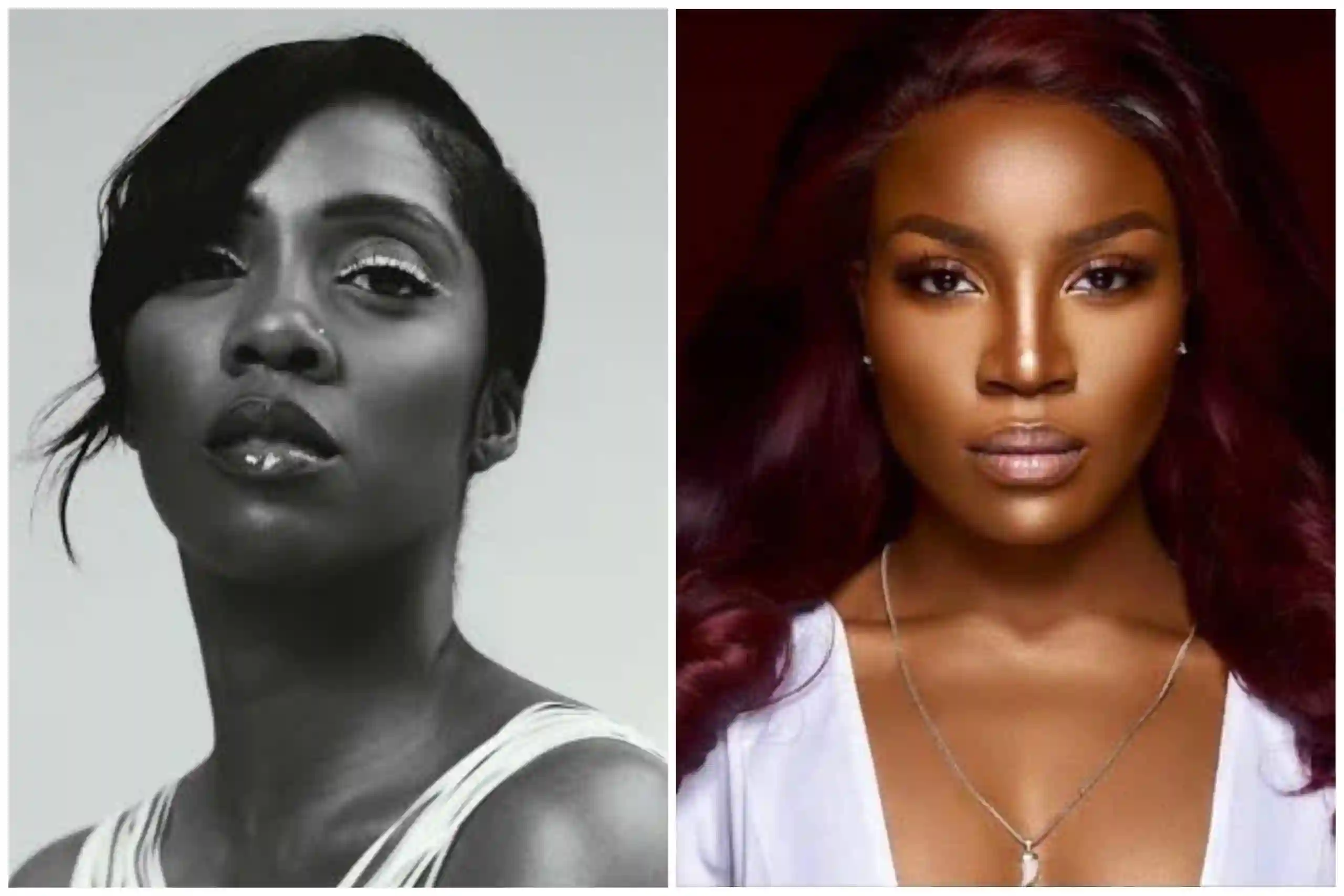 Tiwa Savage and Seyi Shay