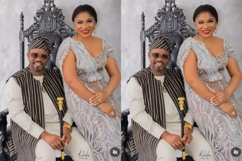 Charles Inojie and his wife