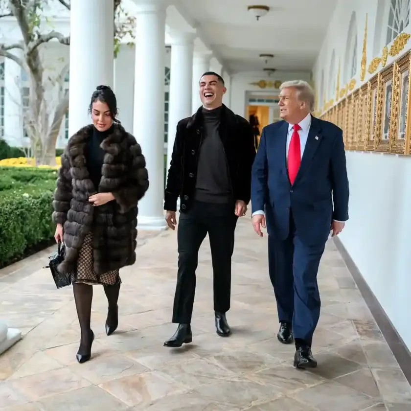 Donald Trump and Cristiano Ronaldo