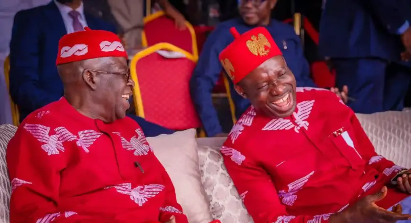 Gov. Chukwuma Soludo and Bola Tinubu