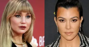 Kourtney Kardashian and Jennifer Lawrence