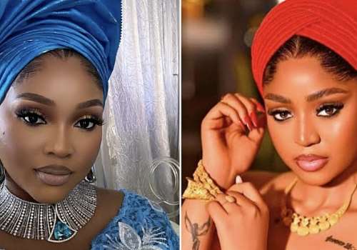 Mercy Aigbe and Regina Daniels