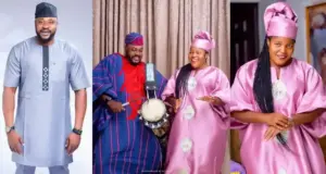 Odunlade Adekola and his wife