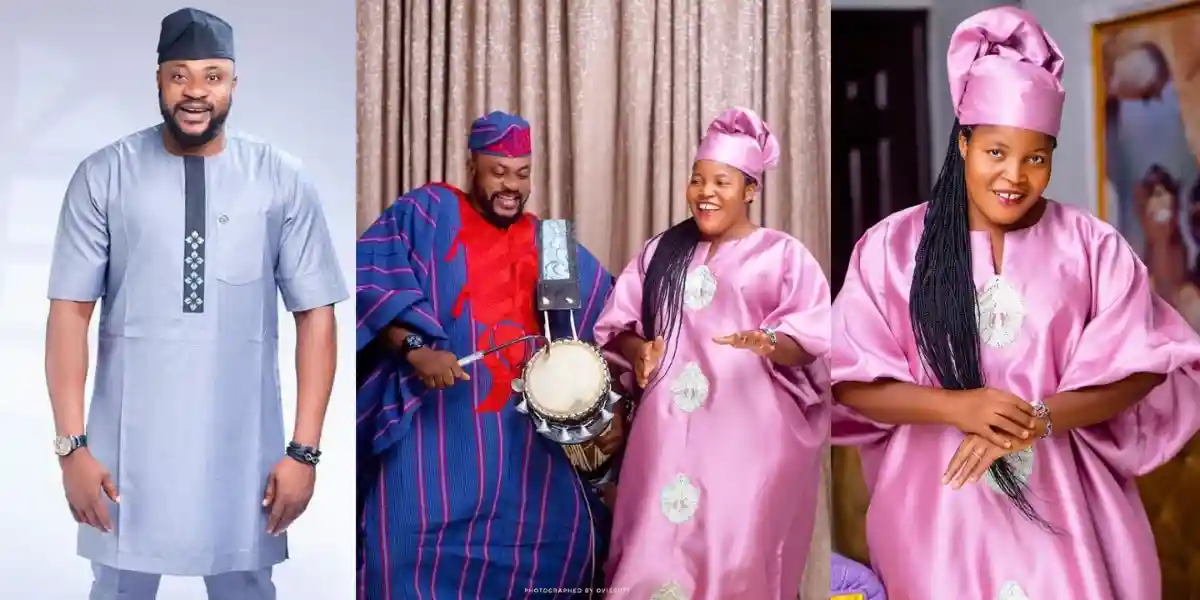 Odunlade Adekola and his wife