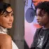 Psalm West and Kim Kardashian