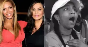 Tina Knowles and Sydney Hardeman