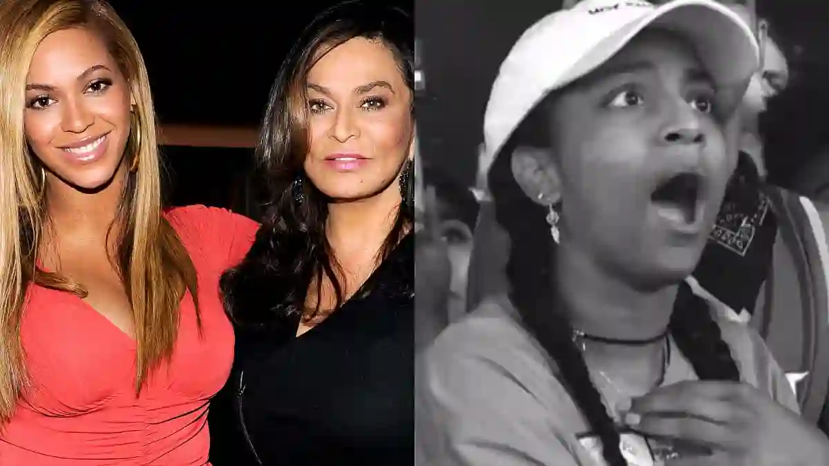 Tina Knowles and Sydney Hardeman