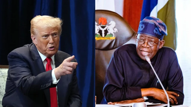 Bola Tinubu and Trump