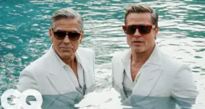 Brad Pitt and George Clooney