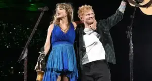Taylor Swift and Ed Sheeran