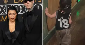 Travis Barker and Kourtney Kardashian