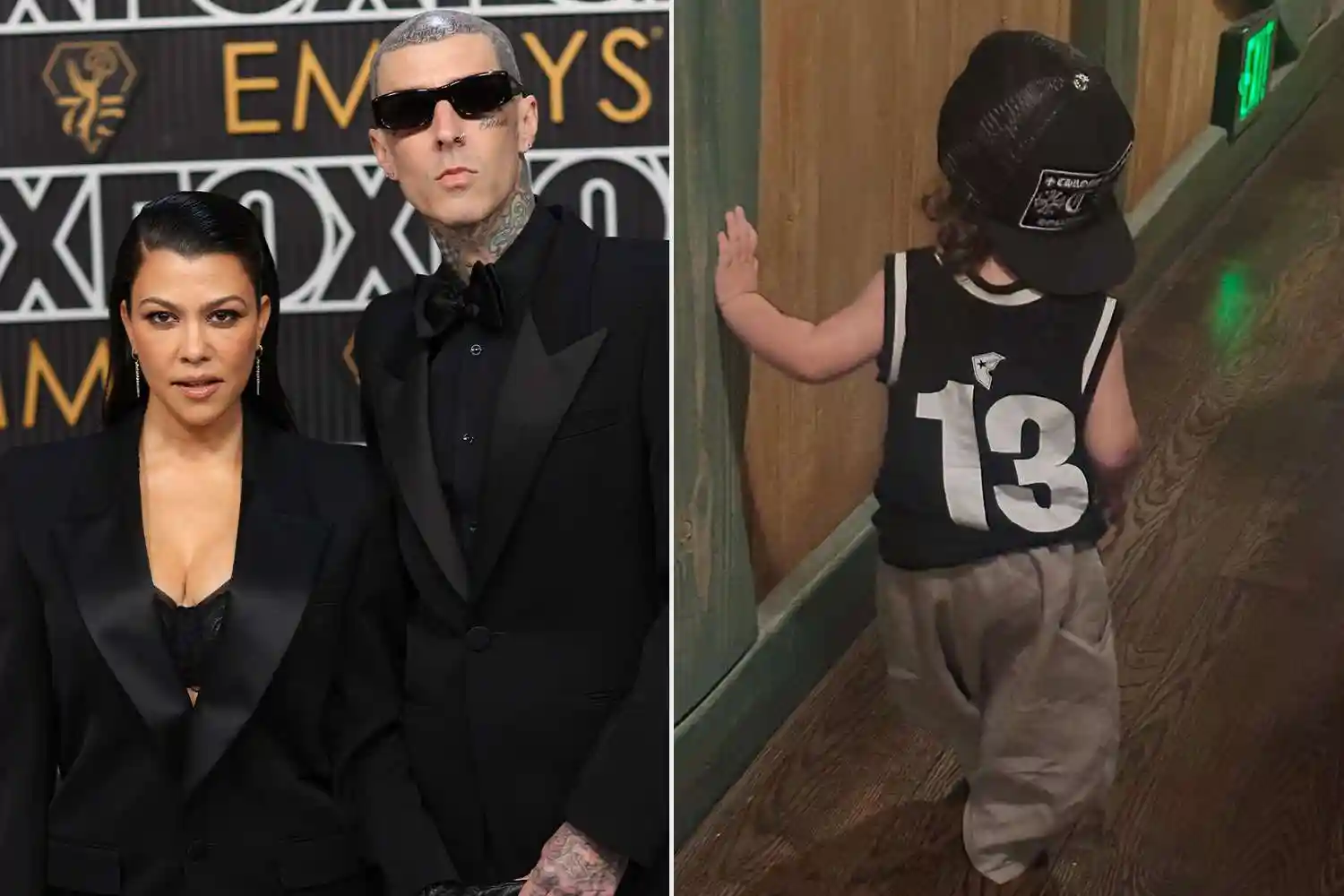 Travis Barker and Kourtney Kardashian