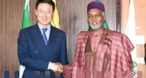 Yu Dunhai and Yusuf Maitama Tuggar