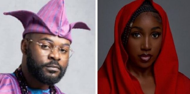 Falz and Liliane Maroune