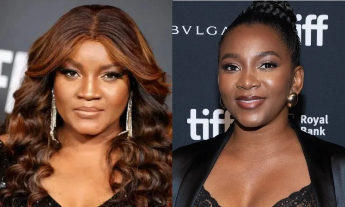 Omotola Jalade-Ekeinde and Genevieve Nnaji