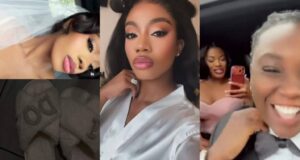 Angel Smith and her husband