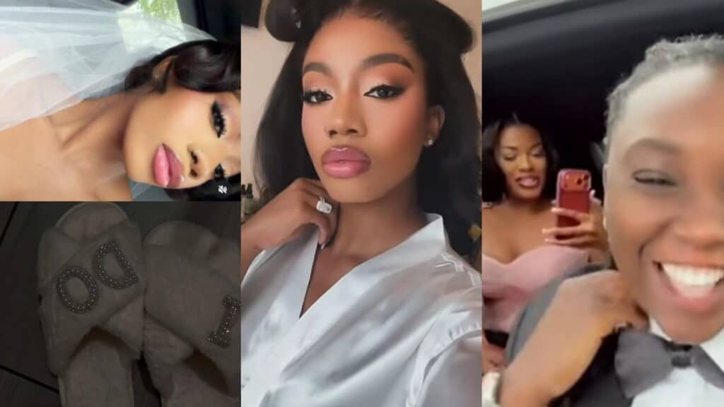 Angel Smith and her husband