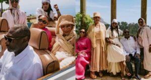 DJ Cuppy and her family
