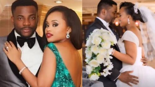 Ebuka Obi-Uchendu and his wife