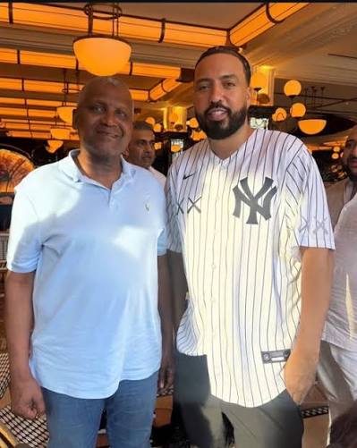 French Montana, Aliko Dangote Link Up In Surprise Hangout 1 French Montana and Aliko Dangote