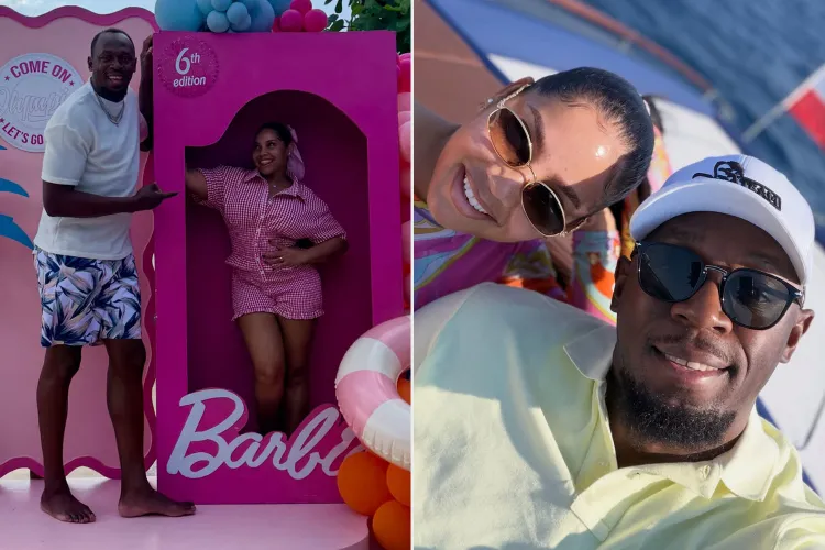 Usain Bolt Proposes to Longtime Girlfriend On His Birthday 1 Usain Bolt and Kasi Bennett