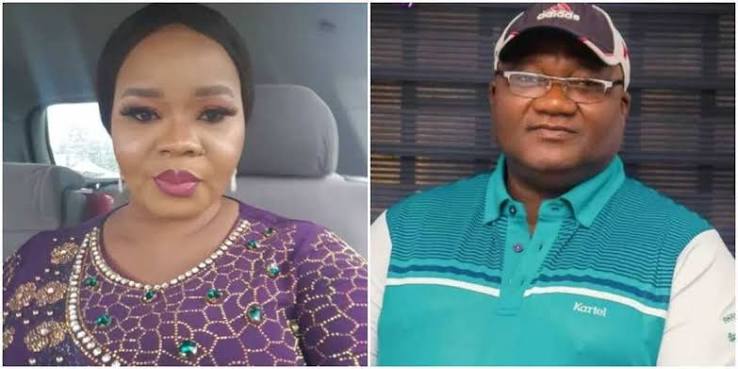 Bimbo Oshin and her husband
