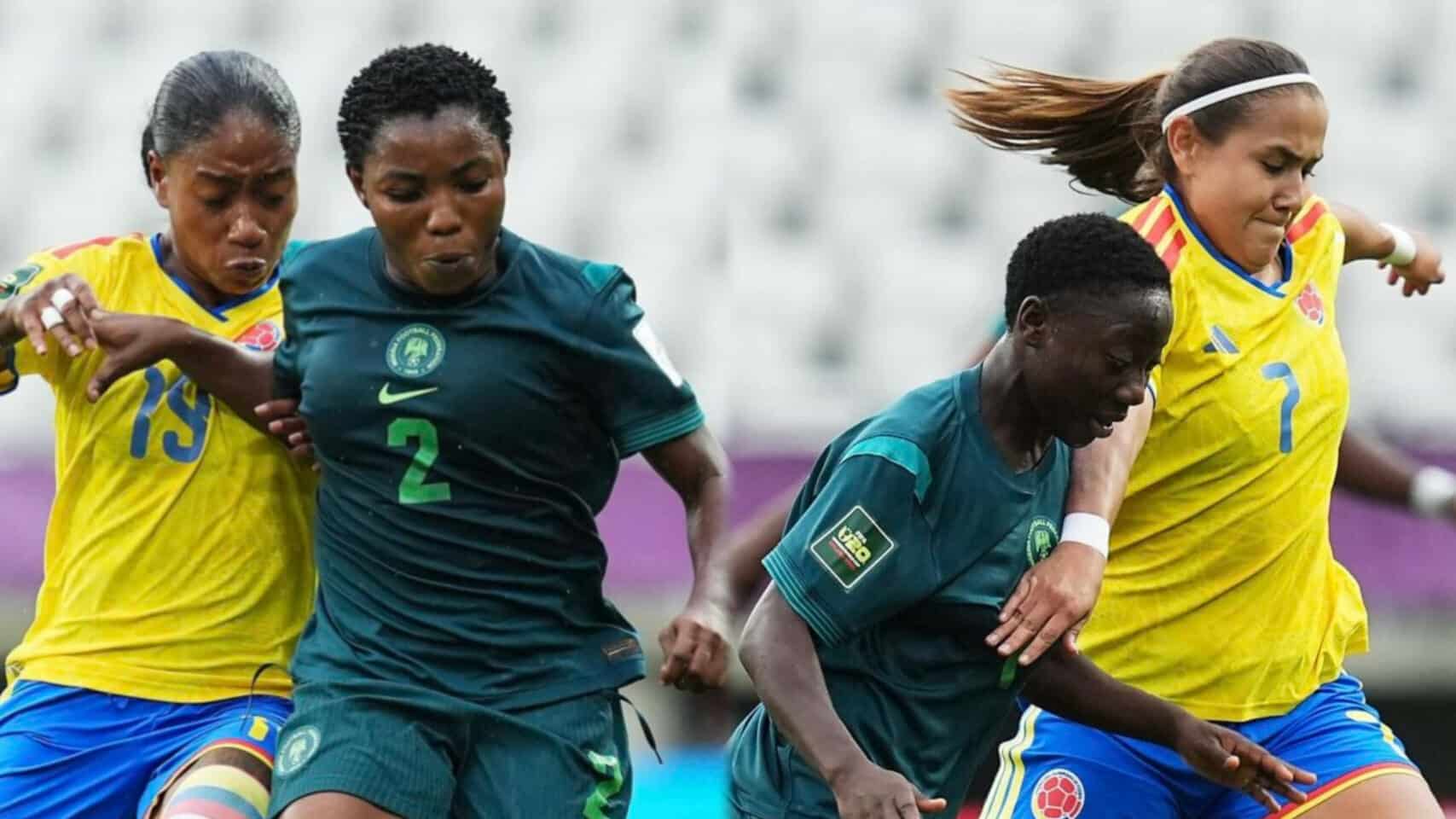 Falconets Gave Their Best Against Colombia - NFF 1 Falconets