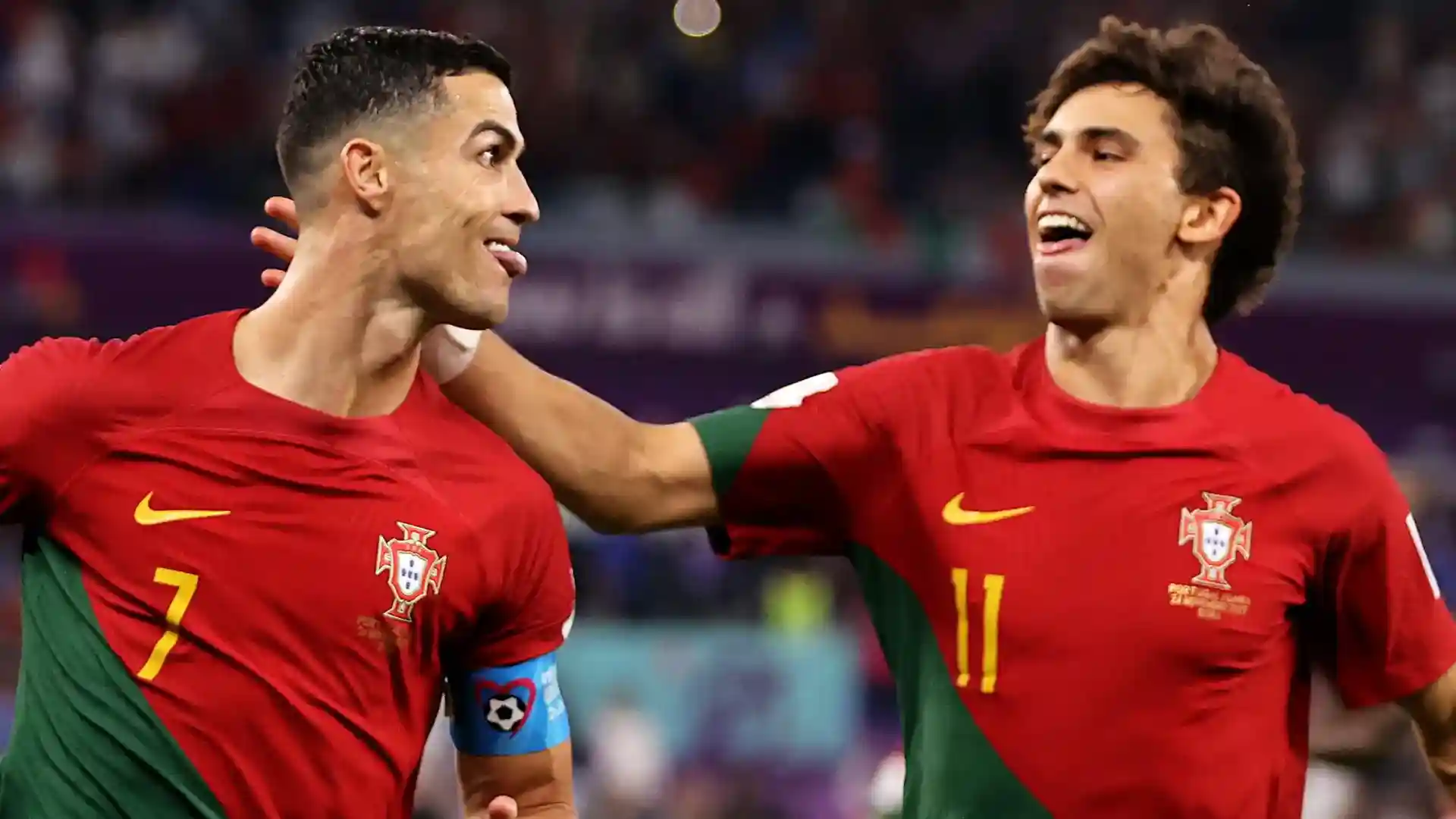 I Want To Assist Ronaldo's 1000th Goal - Joao Felix 1 Joao Felix and Cristiano Ronaldo