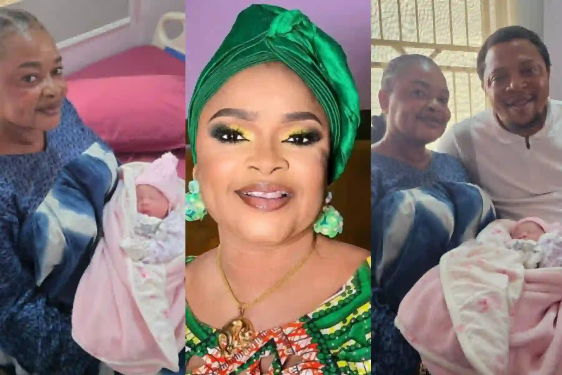 Toyosi Adesanya and her husband